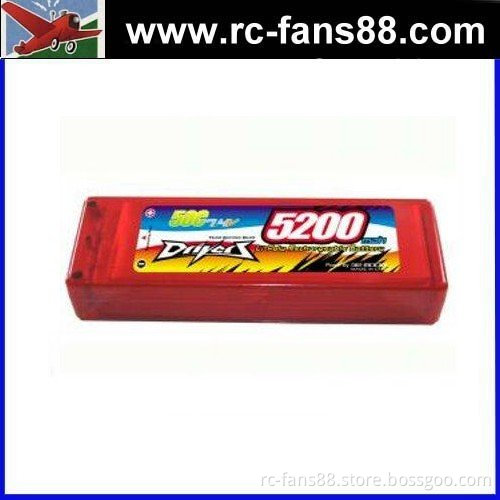 Driver 7.4v 5200mah 50C Li-polymer RC Battery For rc Car